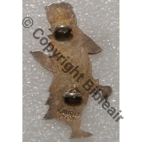 63.1.2  1937.42 2eDRILLE VR.555 GB.1.63  A.AUGIS LYON 2Lignes 2Anneaux Dos lisse irreg EMAIL TRANSLUCIDE ECLATS Src.chewi.fr 